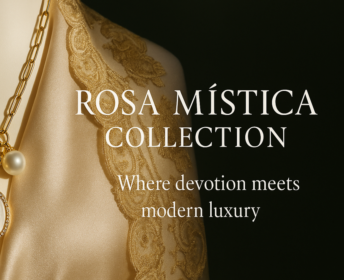 Rosa Mística en Madre Perla