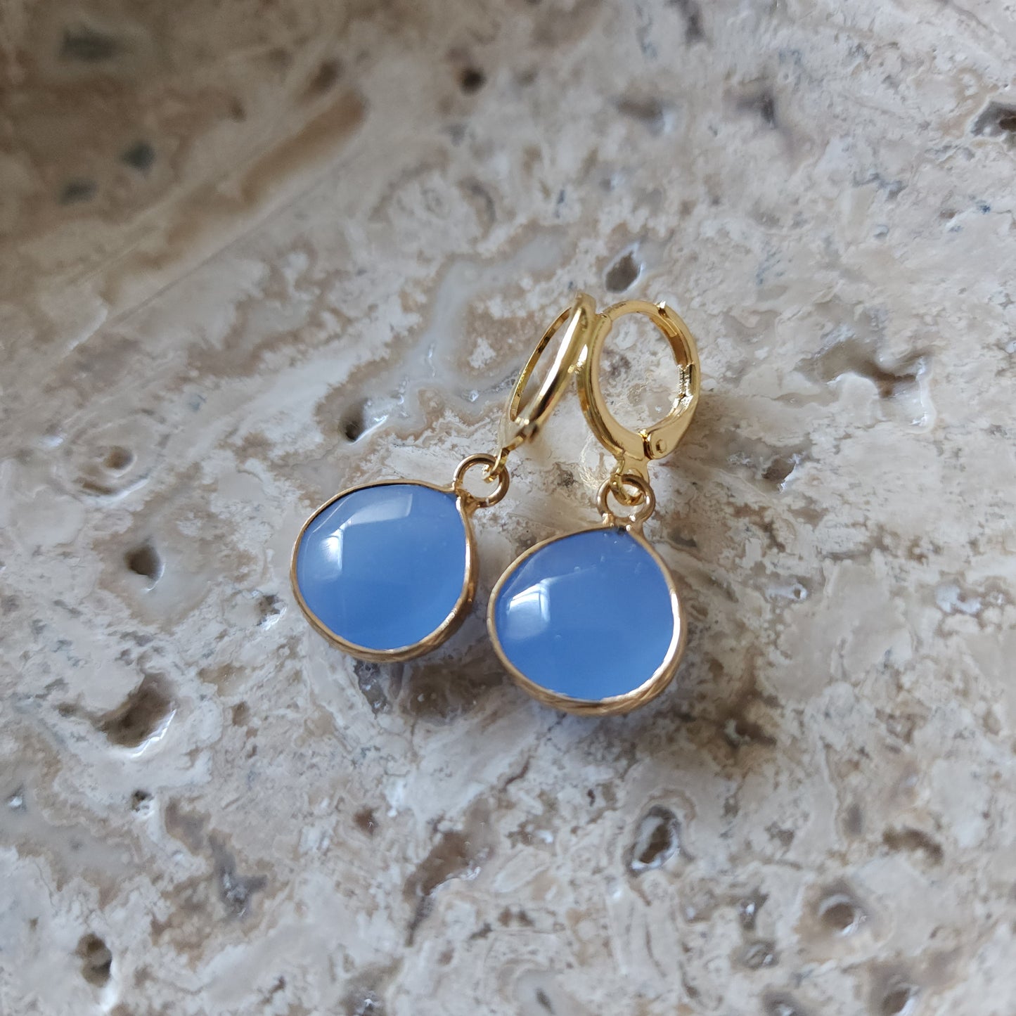 Gemma Viva Teardrop earrings Gemstone Earrings