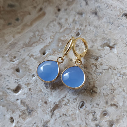 Gemma Viva Teardrop earrings Gemstone Earrings