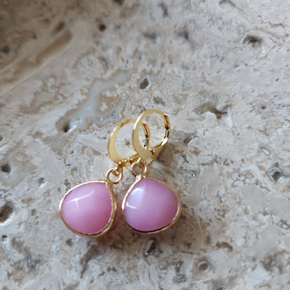 Gemma Viva Teardrop earrings Gemstone Earrings