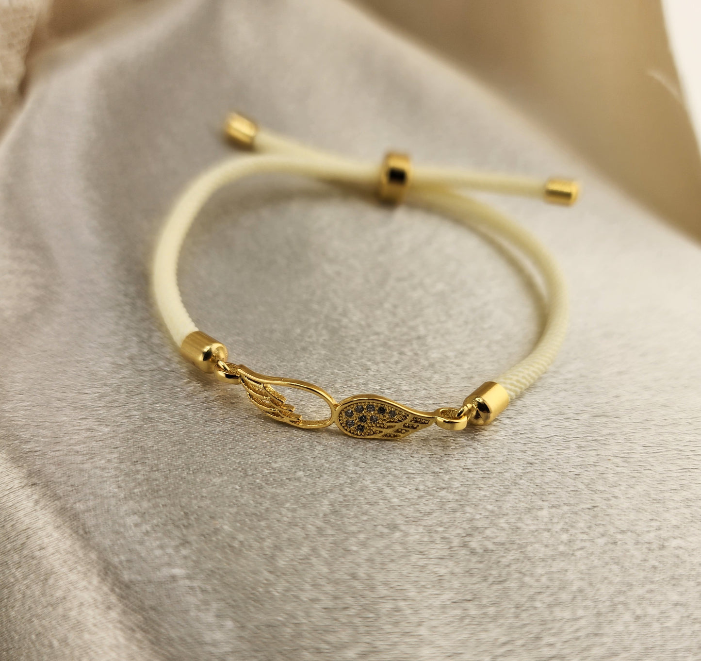 Angel Wings of Light Bracelet — Mystical Rose