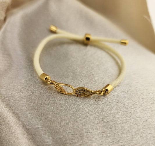 Angel Wings of Light Bracelet — Mystical Rose