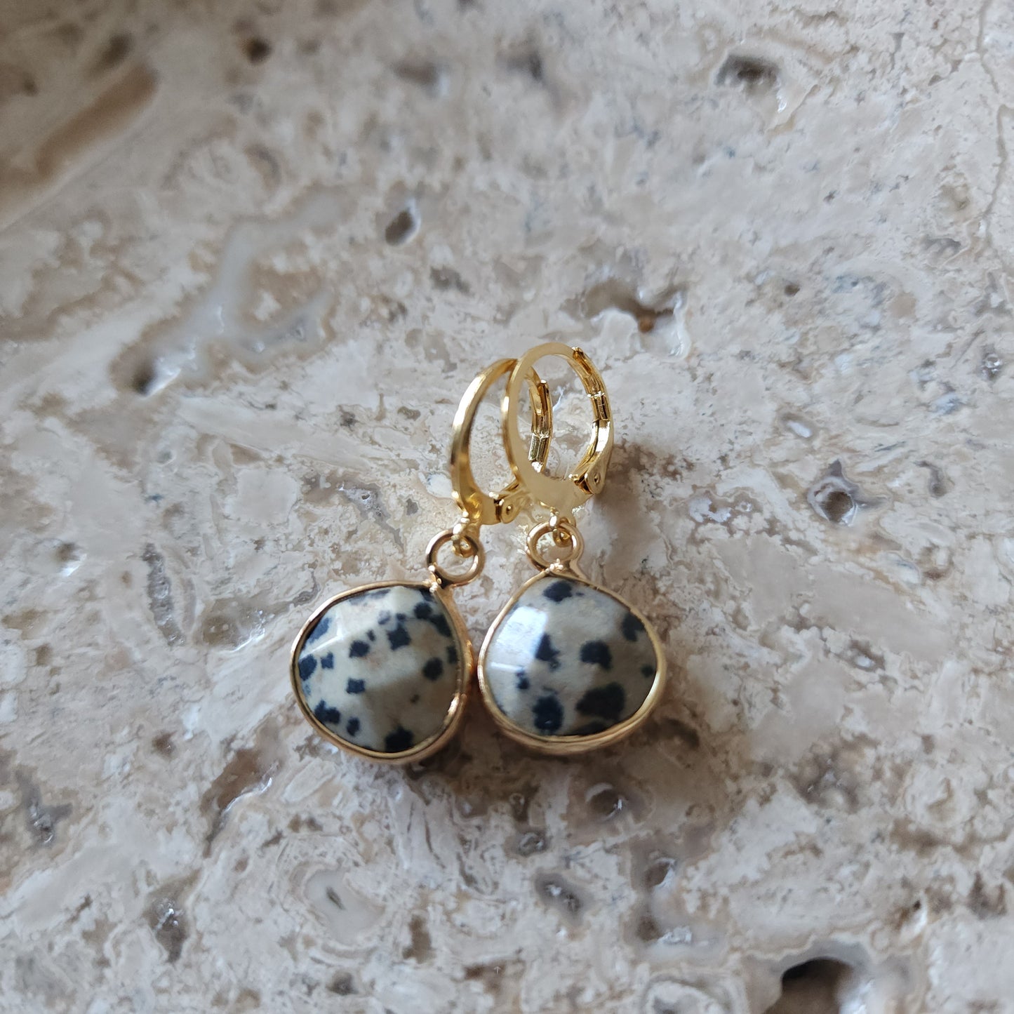 Gemma Viva Teardrop earrings Gemstone Earrings
