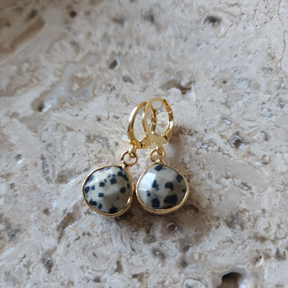 Gemma Viva Teardrop earrings Gemstone Earrings