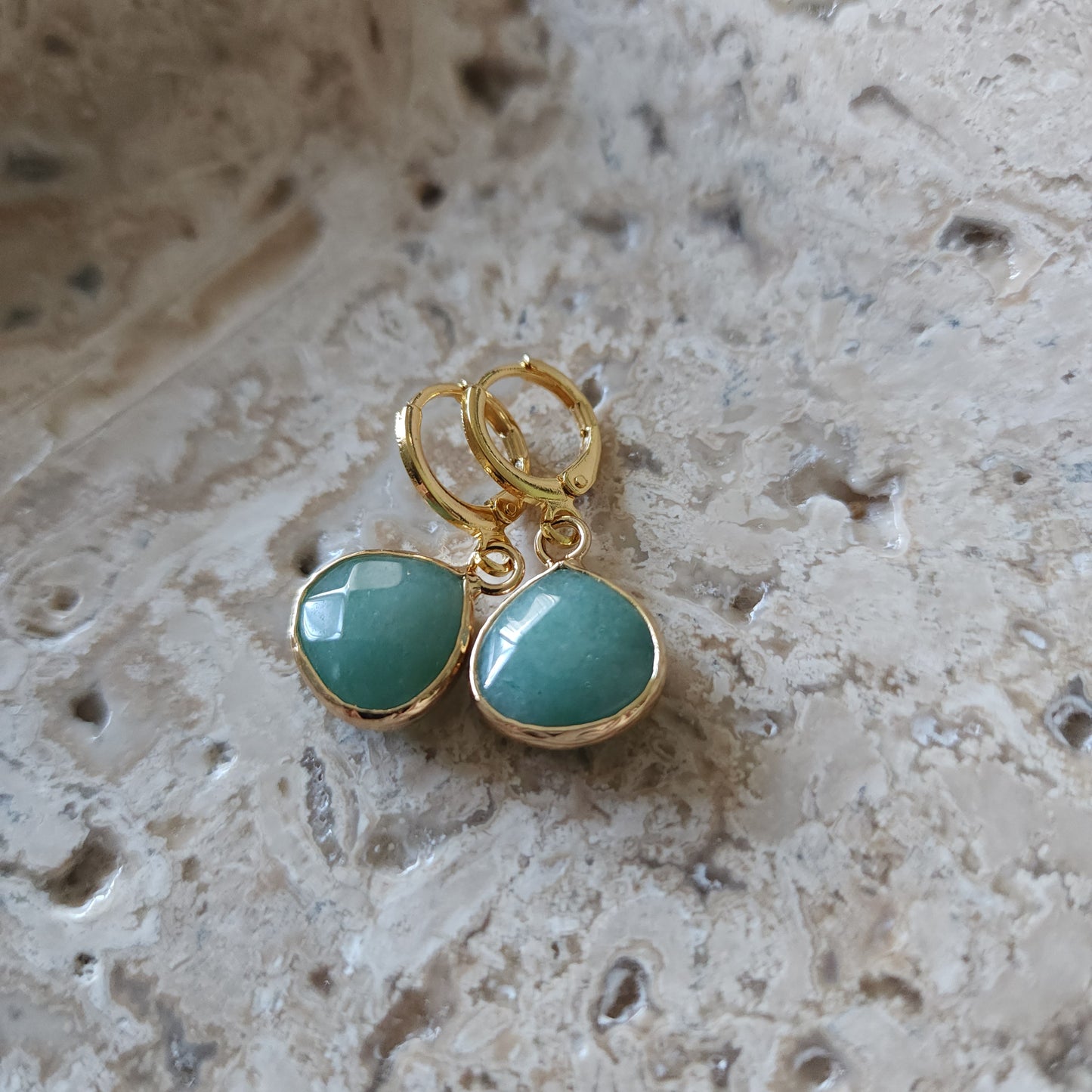 Gemma Viva Teardrop earrings Gemstone Earrings