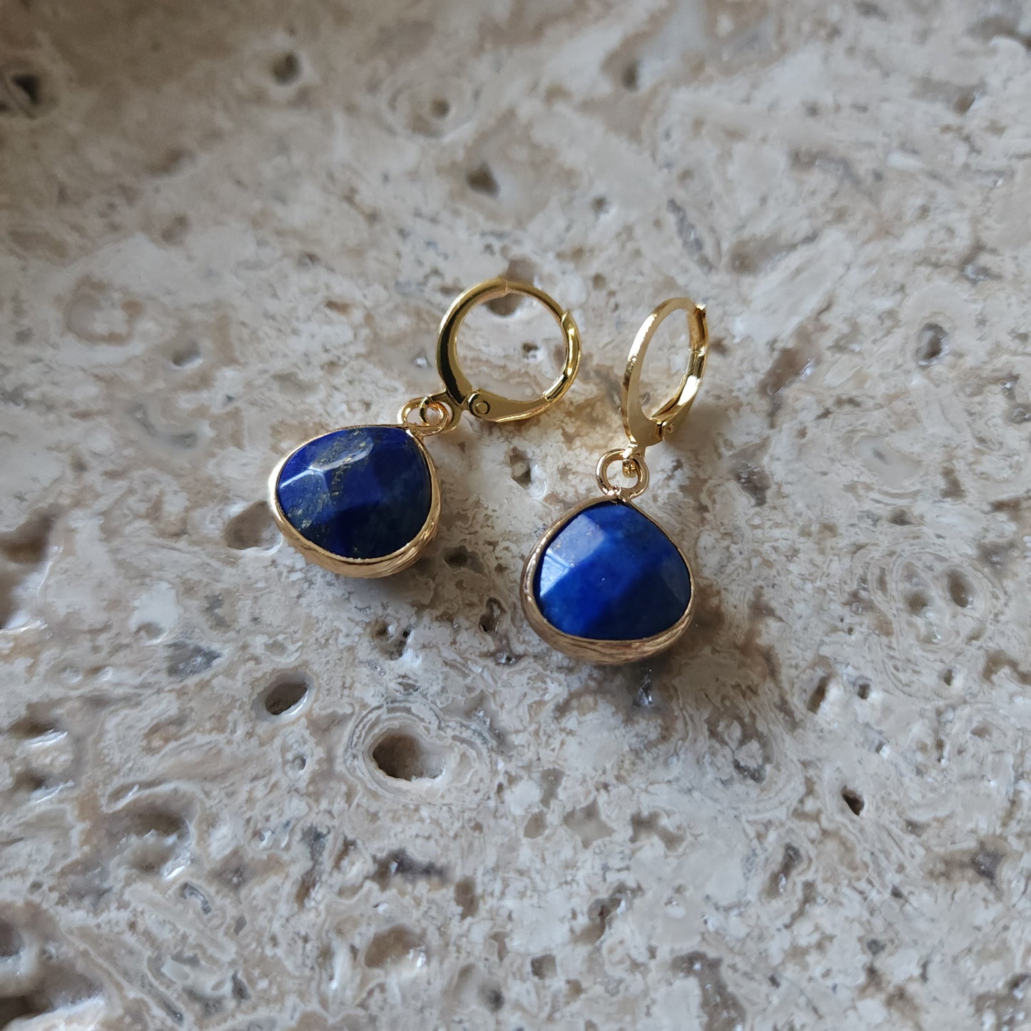 Gemma Viva Teardrop earrings Gemstone Earrings