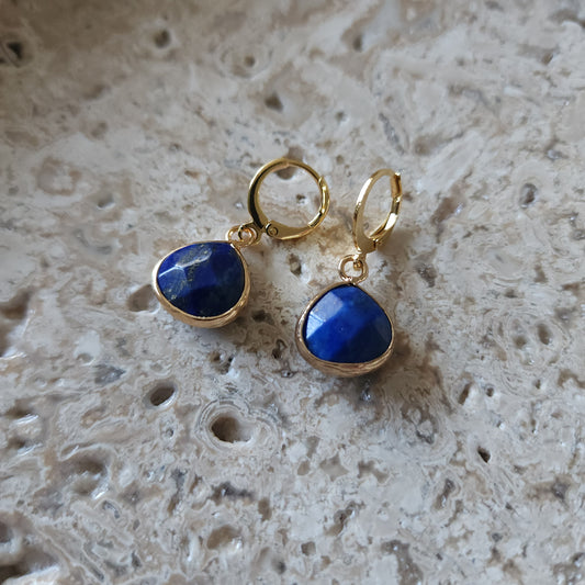 Gemma Viva Teardrop earrings Gemstone Earrings