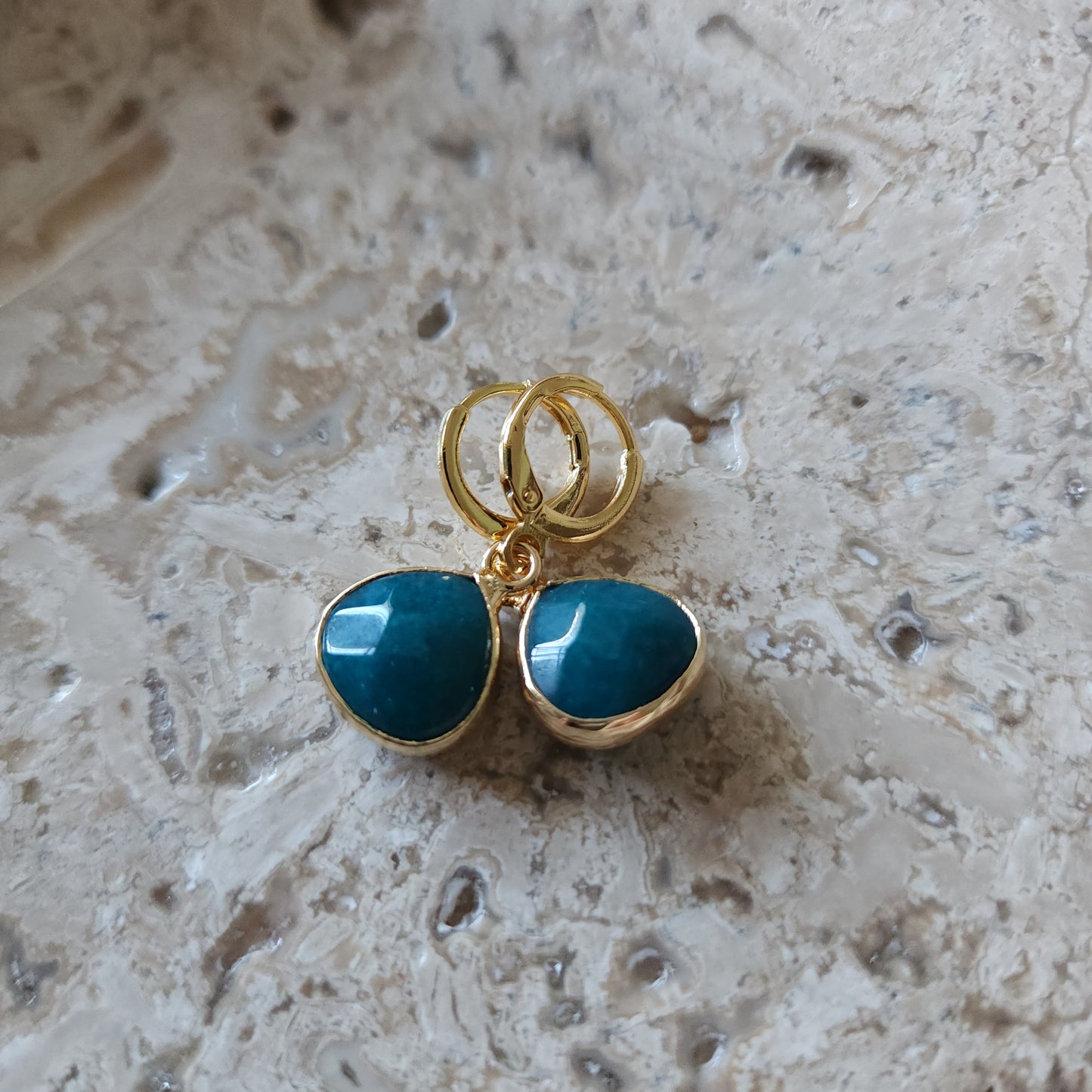 Gemma Viva Teardrop earrings Gemstone Earrings