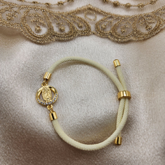 Our Lady of Guadalupe  Crescent Light Bracelet